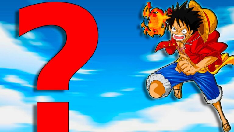 Luffy punching