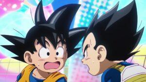 Goku and Vegeta turn into children