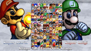 Mugen character select