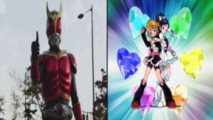 Kamen Rider and Pretty Cure