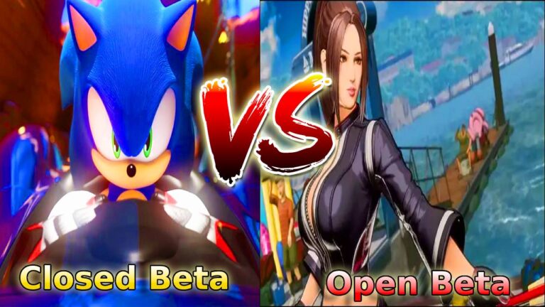 Open and Closed Beta