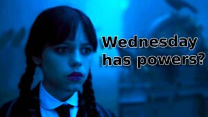 Wednesday in a graveyard