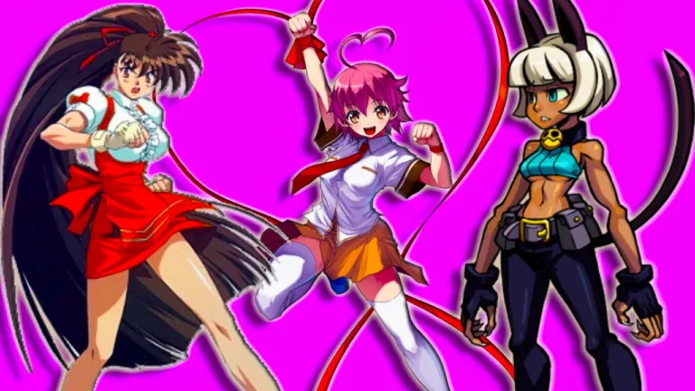 Female fighting game characters