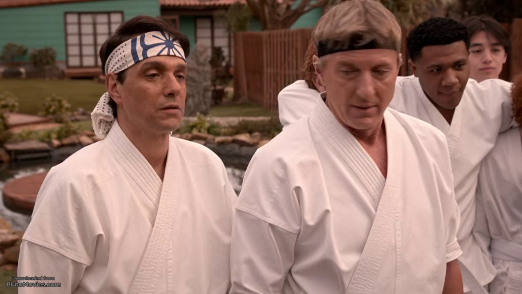 Daniel Larusso and Johnny Lawerence