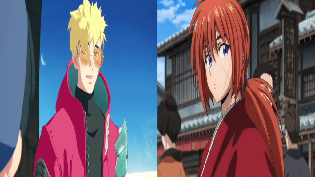 Vash the Stampede and Himura Kenshin