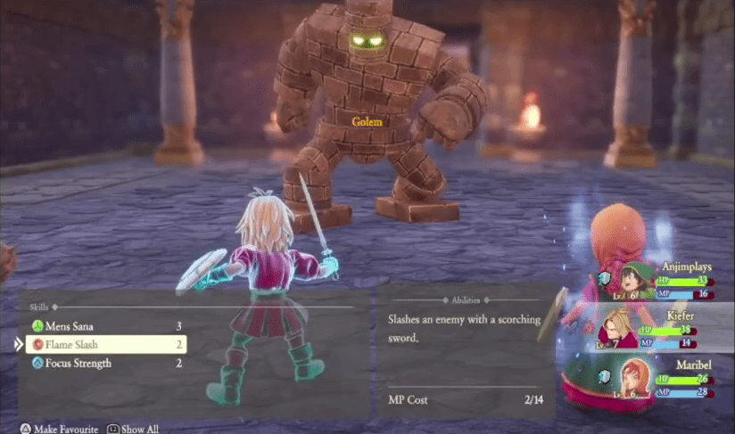 Dragon Quest VII Reimagined - Golem Boss