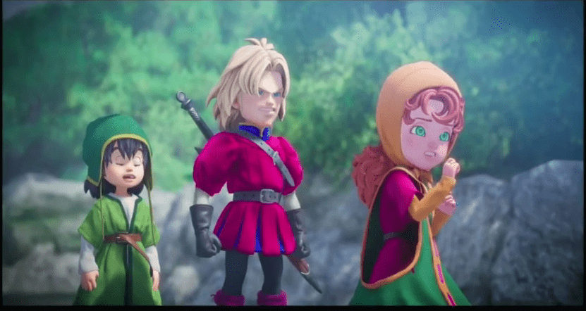 Dragon Quest VII Reimagined - Hero, Kiefer and Maribel
