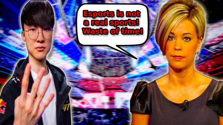 Esports arena with a karen