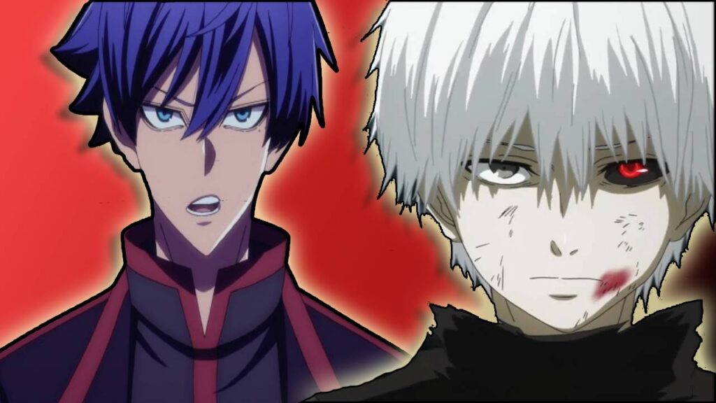 Two protagonists of Tougen Anki andTokyo Ghoul