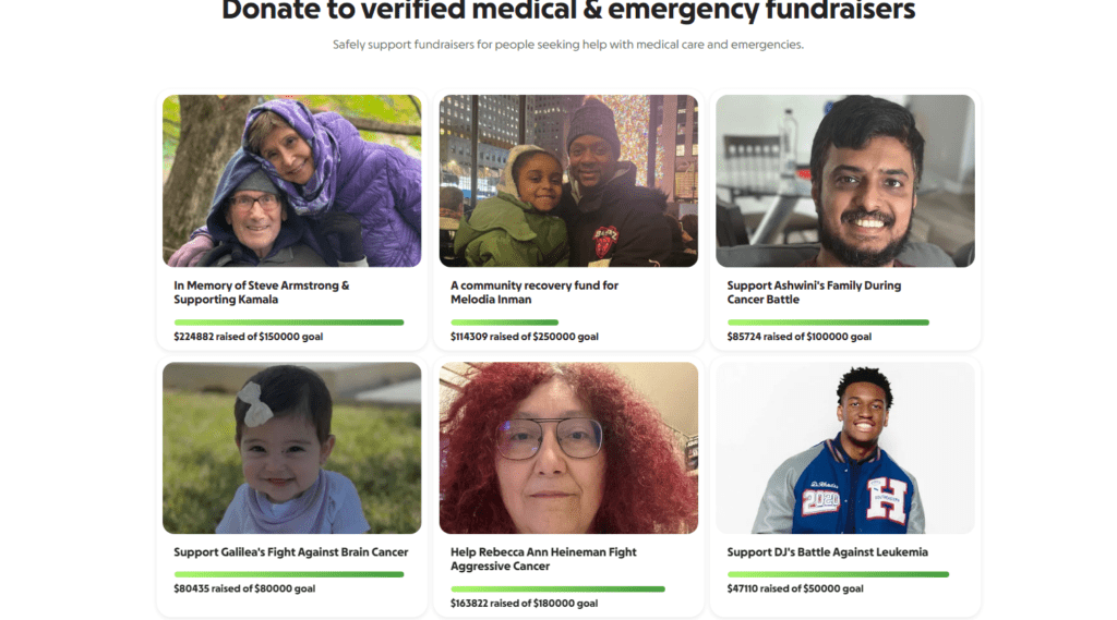 Non Profit Organization - GoFundMe Campagins