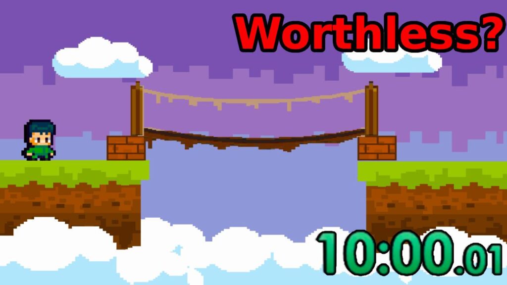 Speedrunning running waste of time?