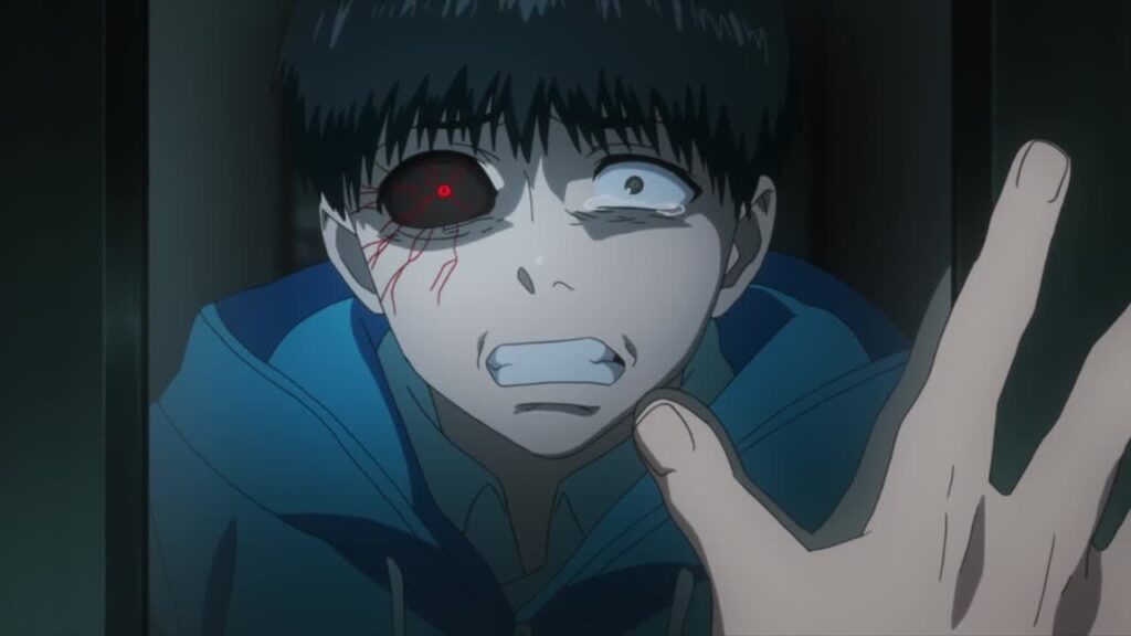Tokyo Ghoul Episode 1 - Kankei Turns into a Ghoul