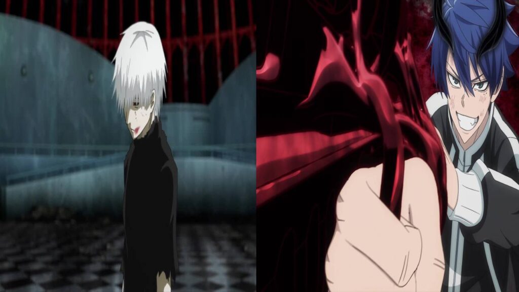 Tokyo Ghoul and Tougen Ank comparison