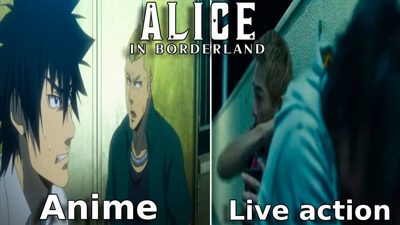 Alice In Borderlands Anime and Live Action