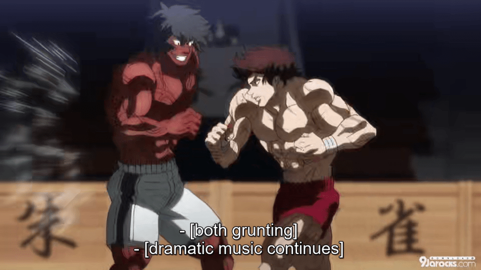 Baki vs Ohma screenshot