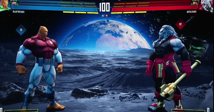  Alien The Alien vs Battle Beast