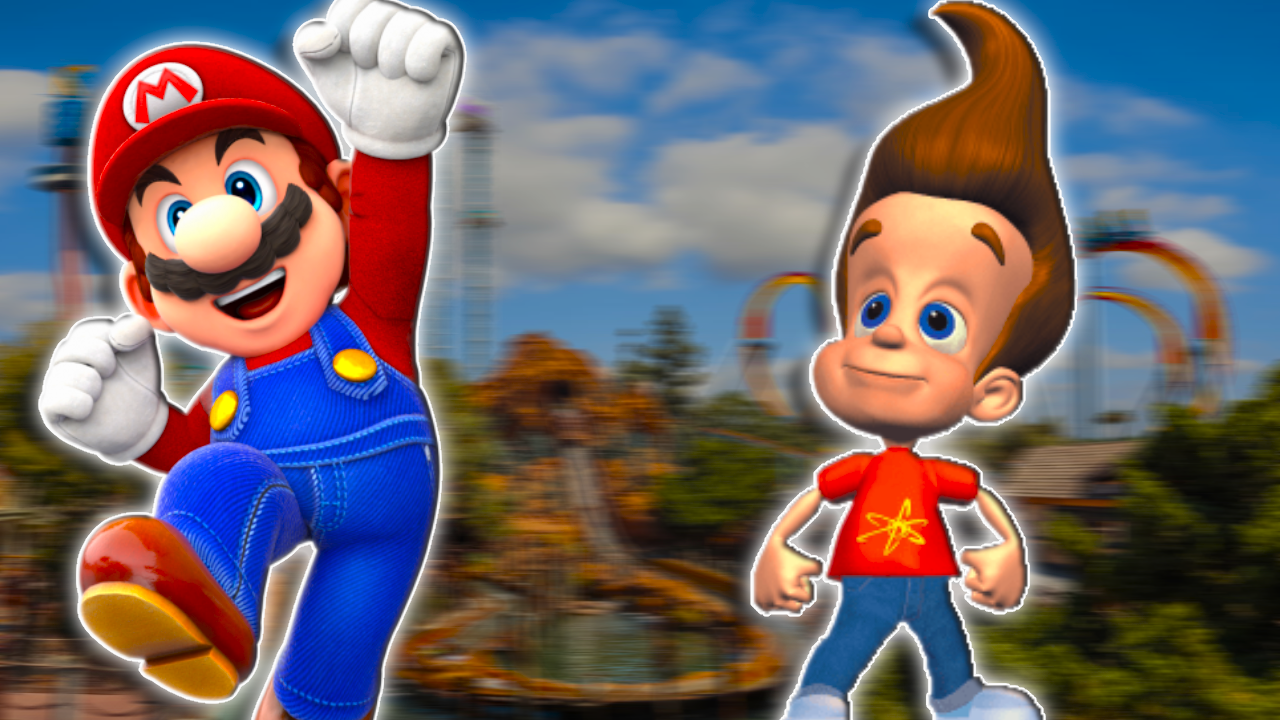 Mario and Jimmy Neutron