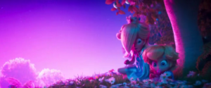 Rosalina and baby peach