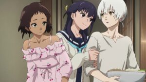 Mizuna, Tonari and Fushi