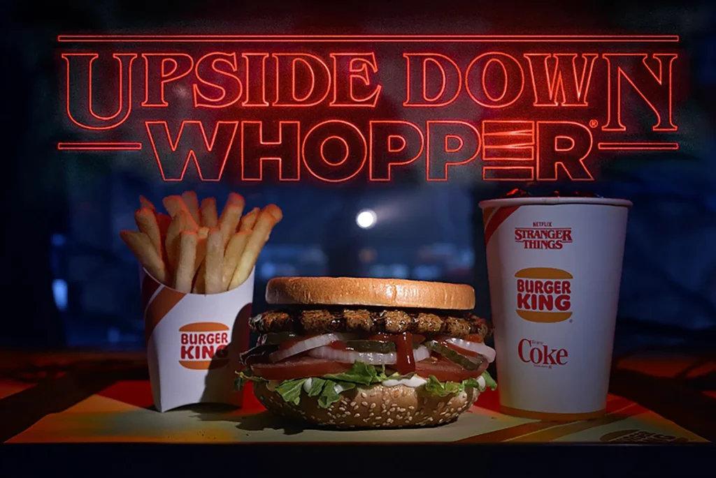Stranger Things X Burger King Collab