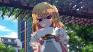 Ruby holding a script in season 3