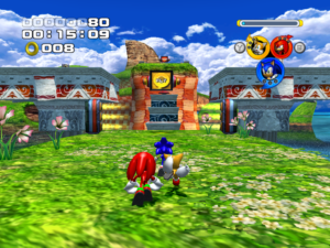 Sonic Heroes Seasidehill screenshot