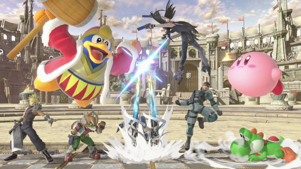 Super Smash Bros Ultimate 8 players