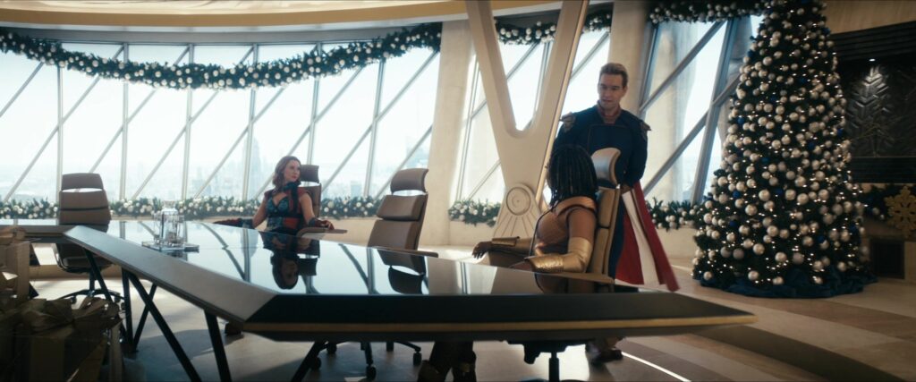 Homelander at Vought Headquaters 
