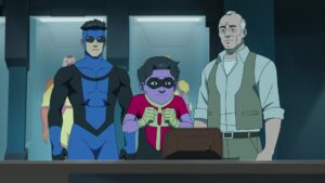 Art, Oliver and Mark Grayson