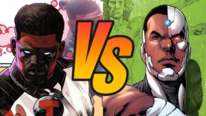 Mr. Terrific and Cyborg