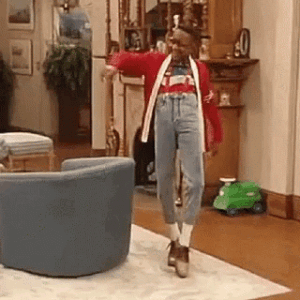 Steve urkel walking