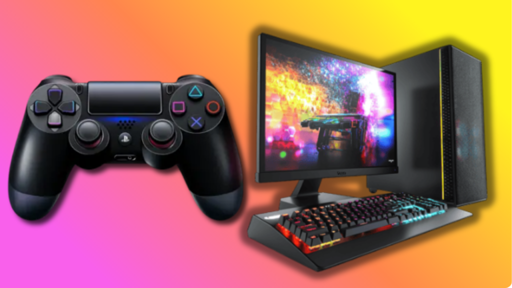 ps5 controller and gaming pc