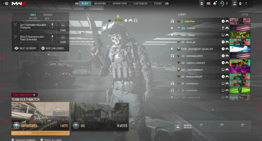 Call of Duty Modern Warfare Team DeathMatch