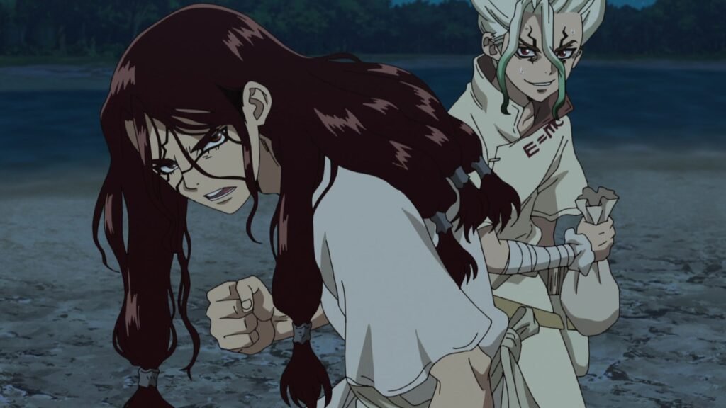 Senku and Tsukasa