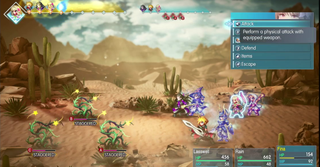 Final Fantasy Resonance gameplay