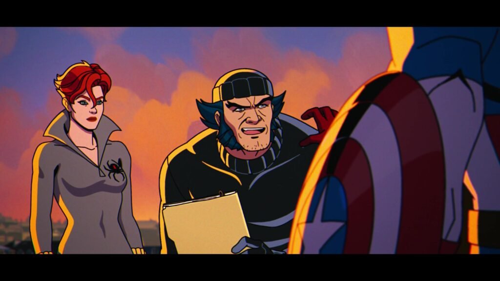 X-Men 97 Captain America and Black Widow