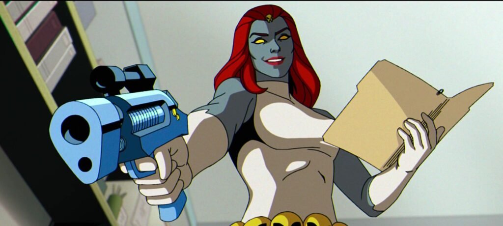 Mystique shoots Valerie Cooper