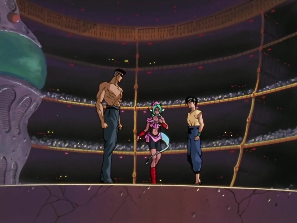 Yusuke vs Younger Toguro